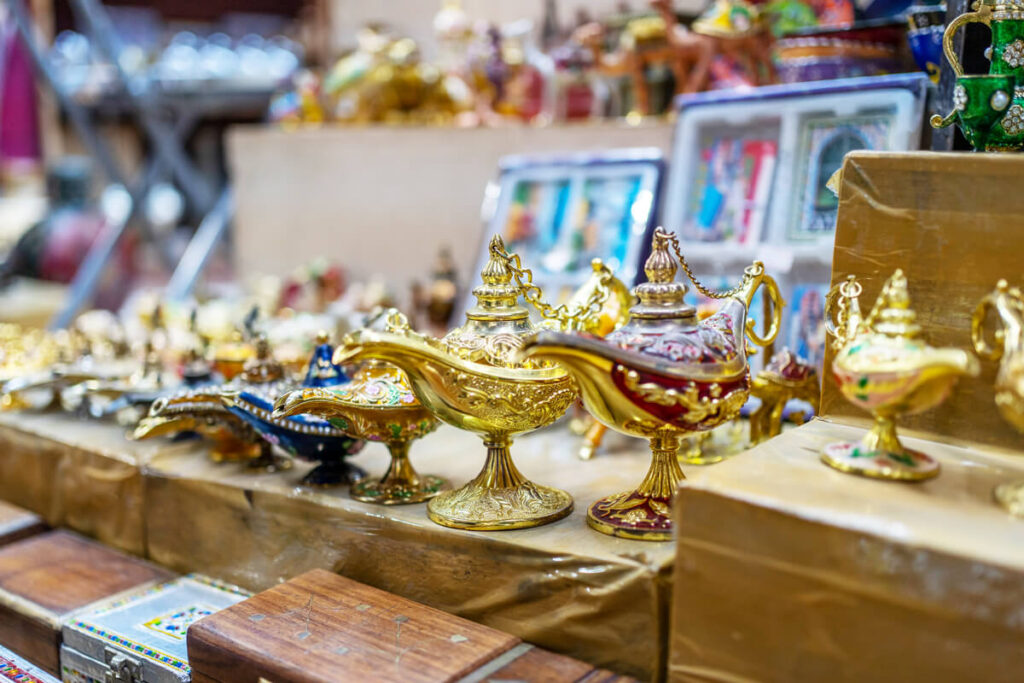 Mutrah Souq in Muscat Souvenirs
