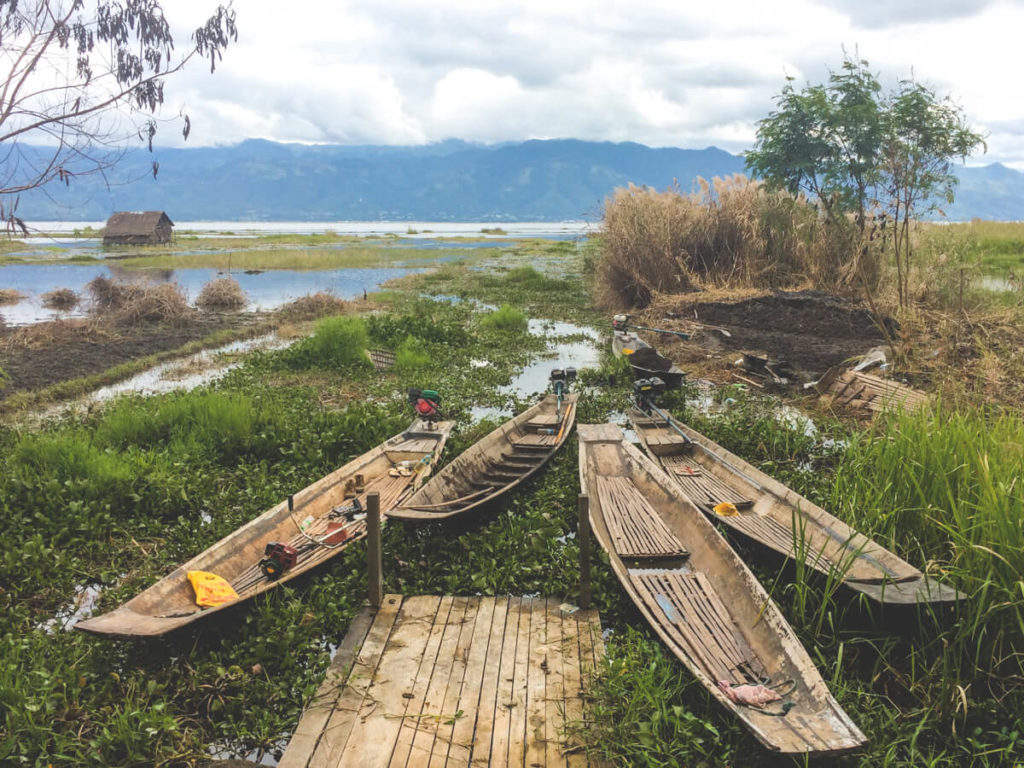 Myanmar-Rundreise-Boote-Inle-Lake