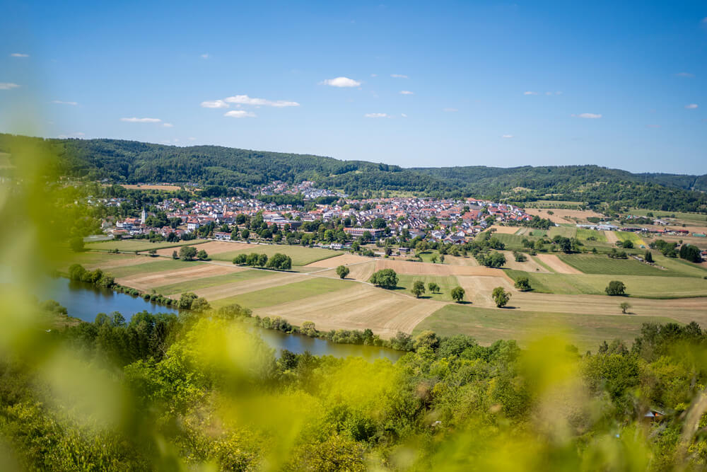 Neckarsteig-Fernwanderung-Neckartal-Obrigheim