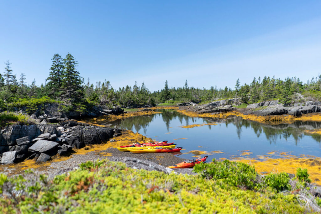 Каяк Blue Rocks Nova Scotia