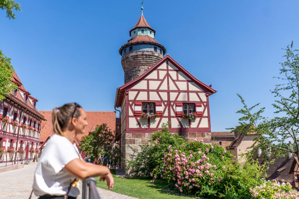 Nuremberg Kaiserburg View