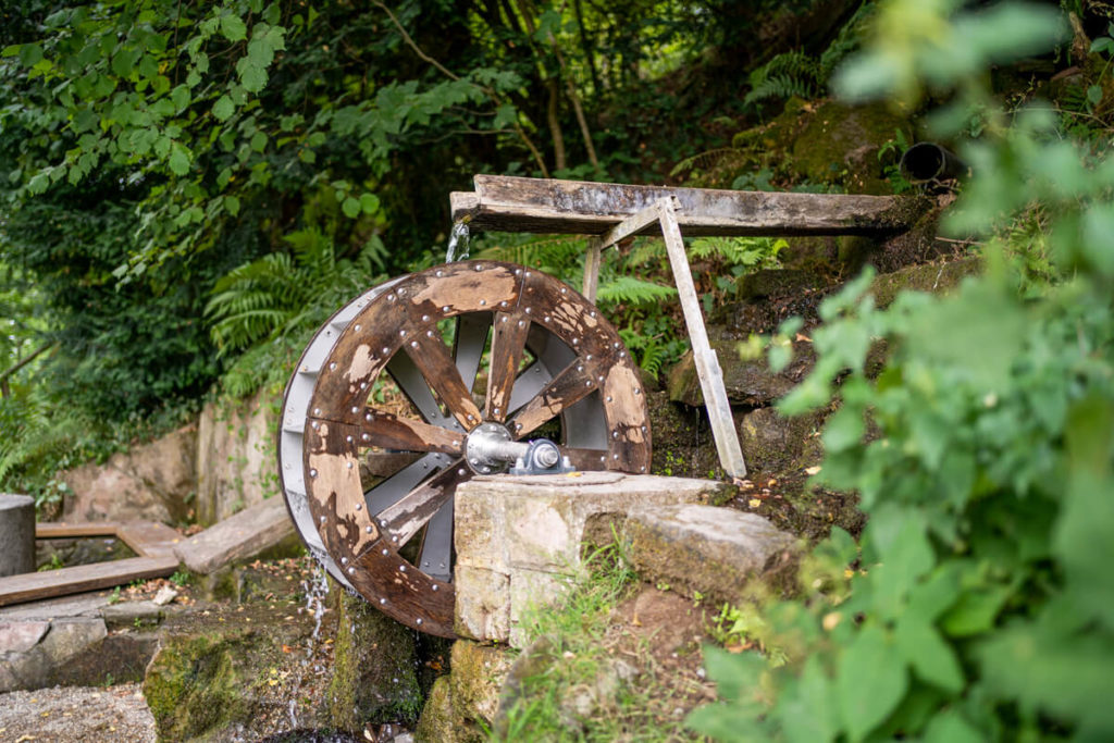 Odenwald-Madonnen-Radweg-Wasserrad