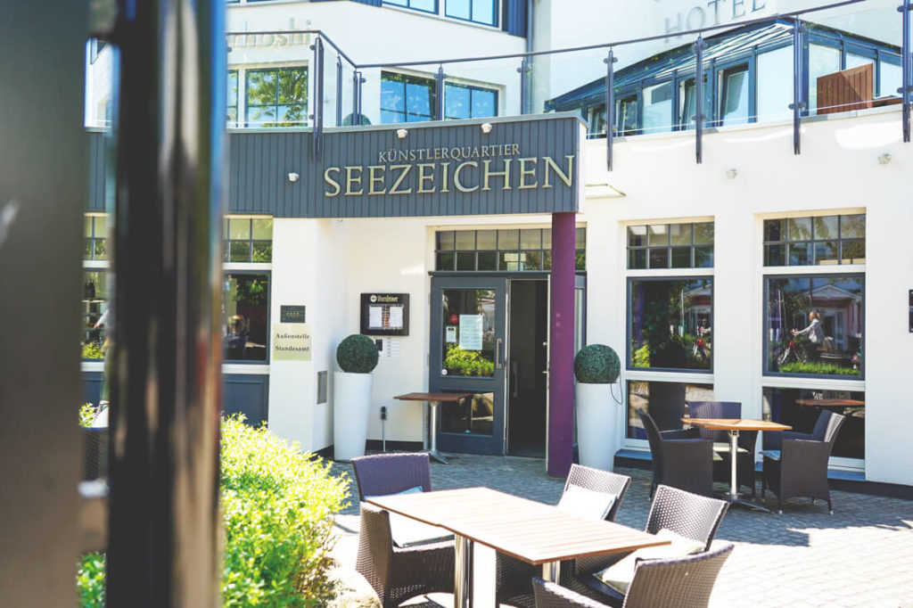 The Seezeichen artists' quarter in Ahrenshoop