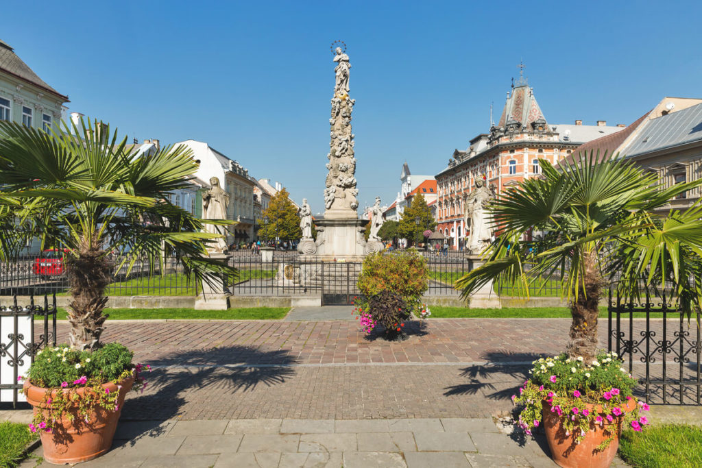 Pestsaeule Kosice Sights