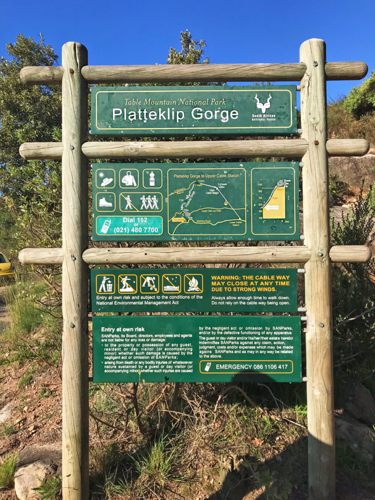 Platteklip-Gorge-Wanderung-Tafelberg