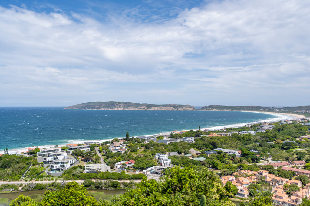 View of the Robberg Nature Reserve, South Africa