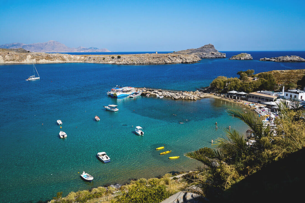 Rhodos-Sehenswuerdigkeiten-Lindos-Strand