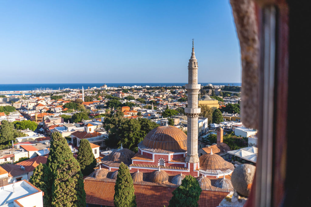 Rhodos-Sehenswuerdigkeiten-Rhodos-Stadt-Blick-vom-Uhrturm_1
