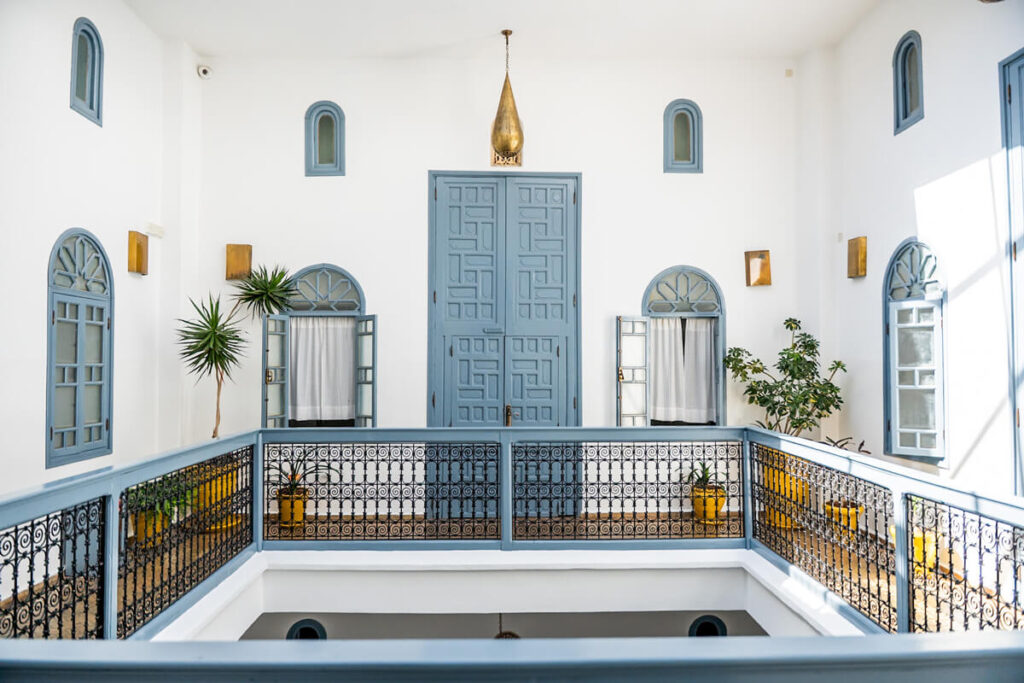 Riad Amaris Rabat Morocco courtyard