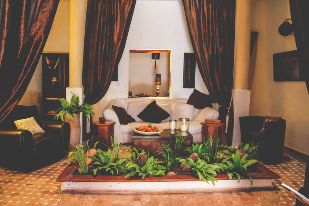 Riad-Lyon-Mogador-Essaouira-Marokko-Eingangsbereich