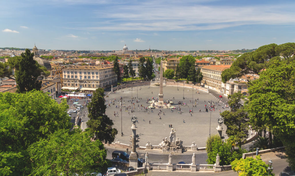 Rom-Sehenswuerdigkeiten-Piazza-Del-Popolo