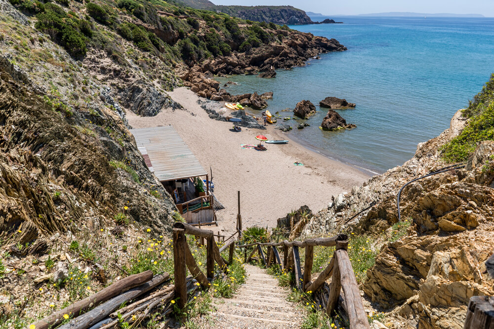 Sardinien-Nebida-Mesua-Strandbar
