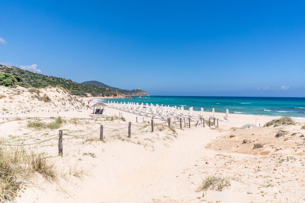 Sardinien-Sehenswuerdigkeiten-im-Sueden-Su-Giudeu-Beach-2