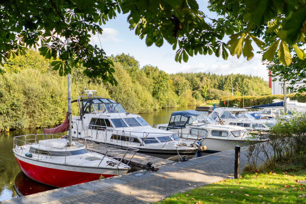 Scarriff Harbor Houseboat Ireland