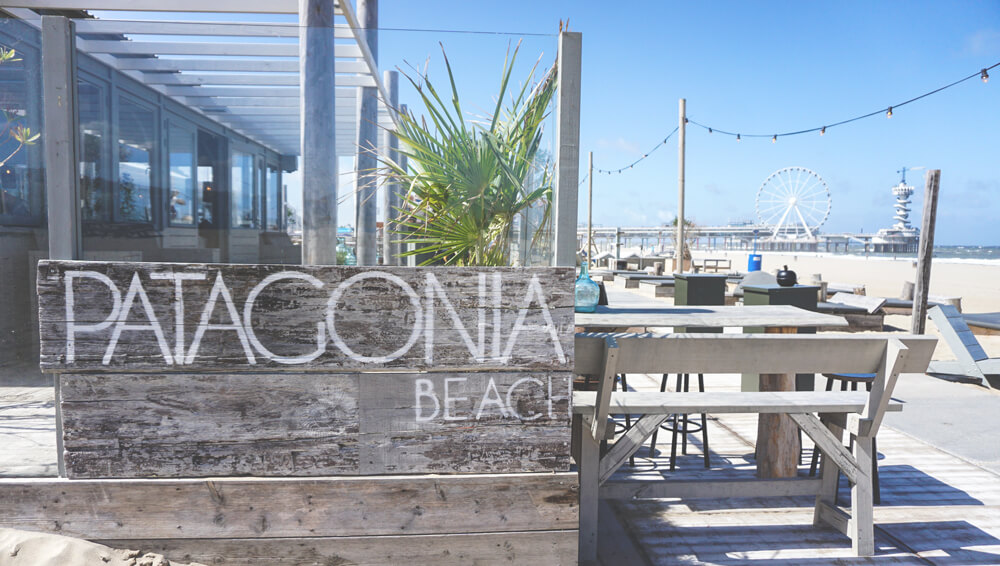 Scheveningen-Beach-Bar-Strand-Niederlande-Holland-Nordsee