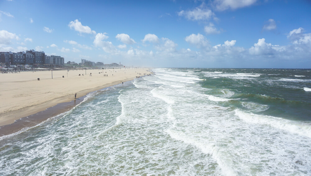 Scheveningen-Strand-Beach-Pier-Aussicht-Niederlande-Holland