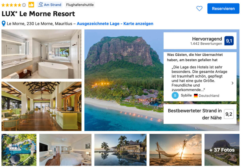 LUX Le Morne