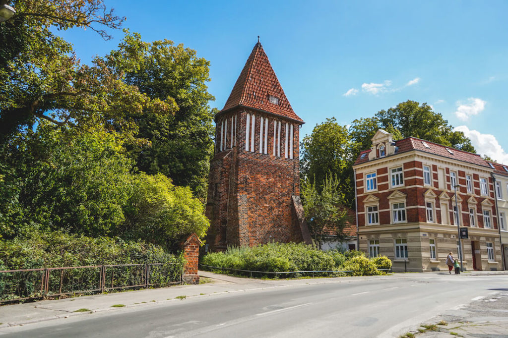 Wismar Sights Water Tower Lindengarten