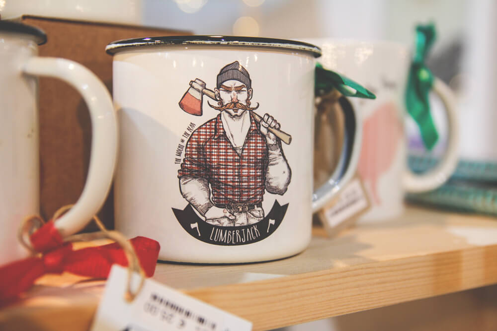 Shopping-Barcelona-Design-Tasse-Seefahrer-Vintage-Barcelona