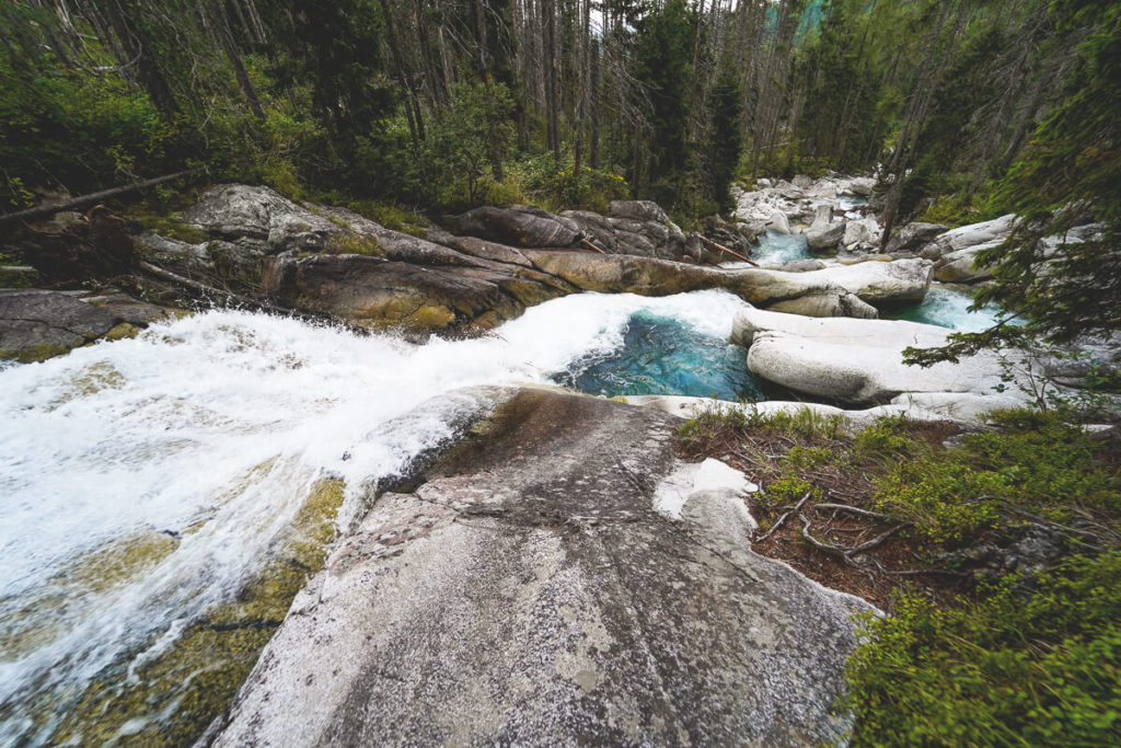 Sights Slovakia High Tatras Hike Waterfall