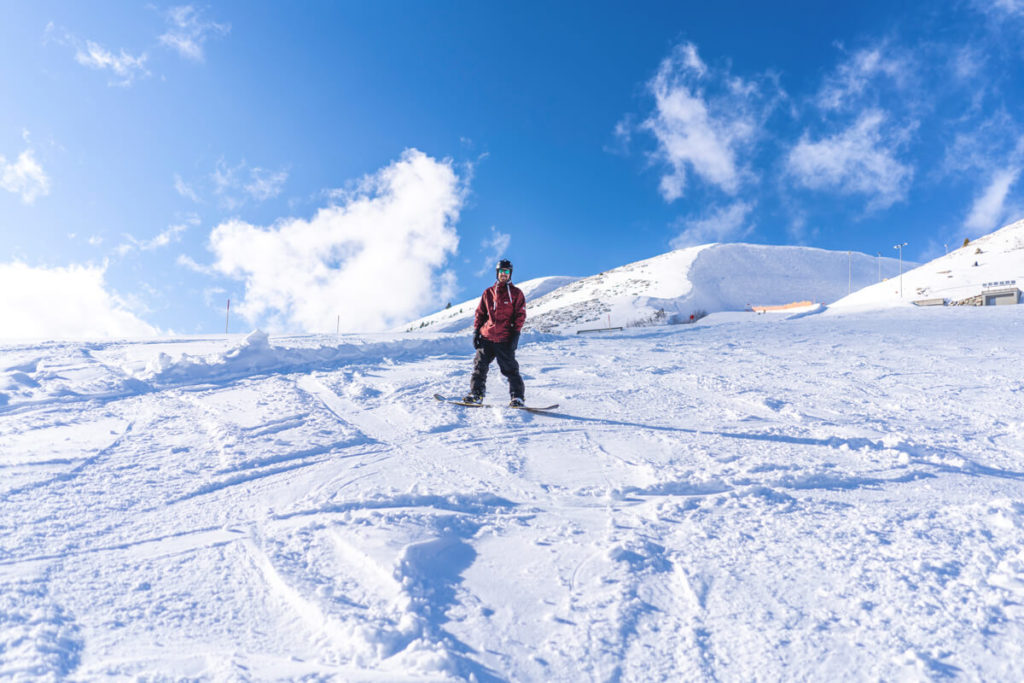 Snowboarding-Kuetai-Innsbruck-im-Winter