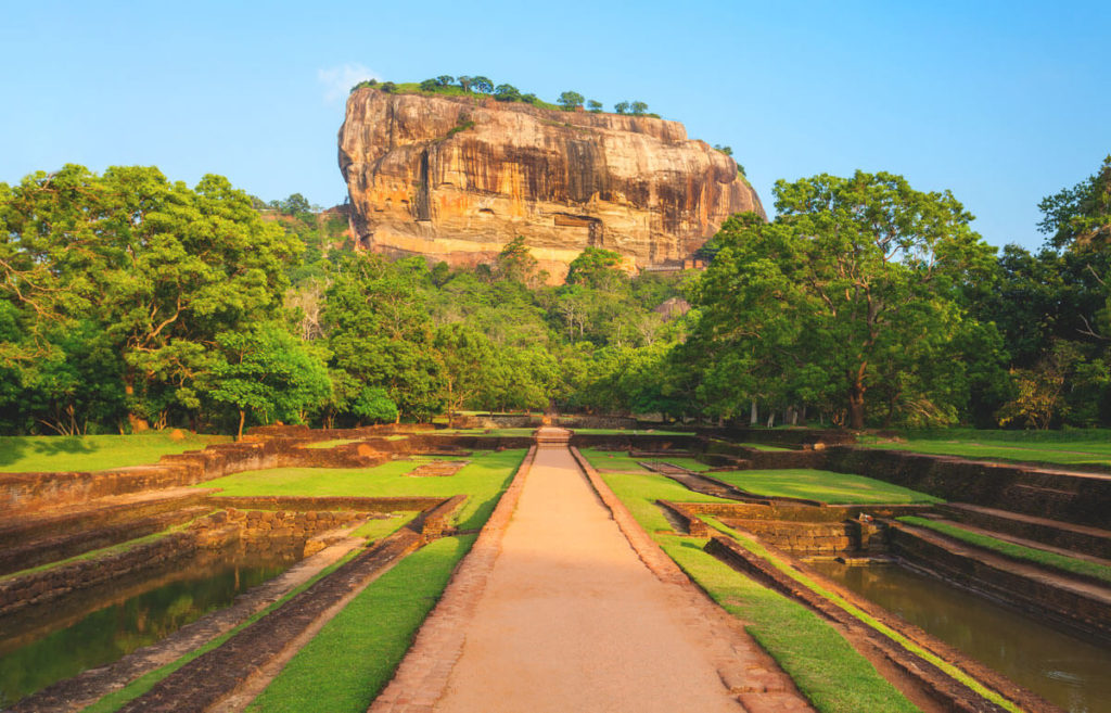 Sri-Lanka-Sehenswuerdigkeiten-Loewenfels-Sigiriya