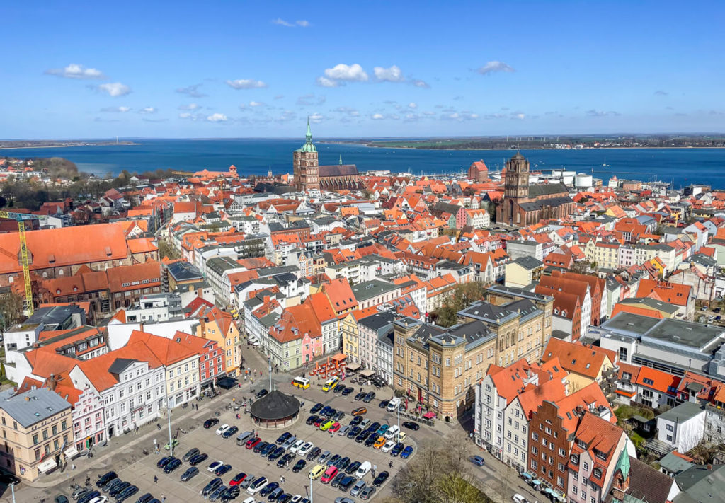 Stralsund Sights: View from the Tower of St. Mary's Church