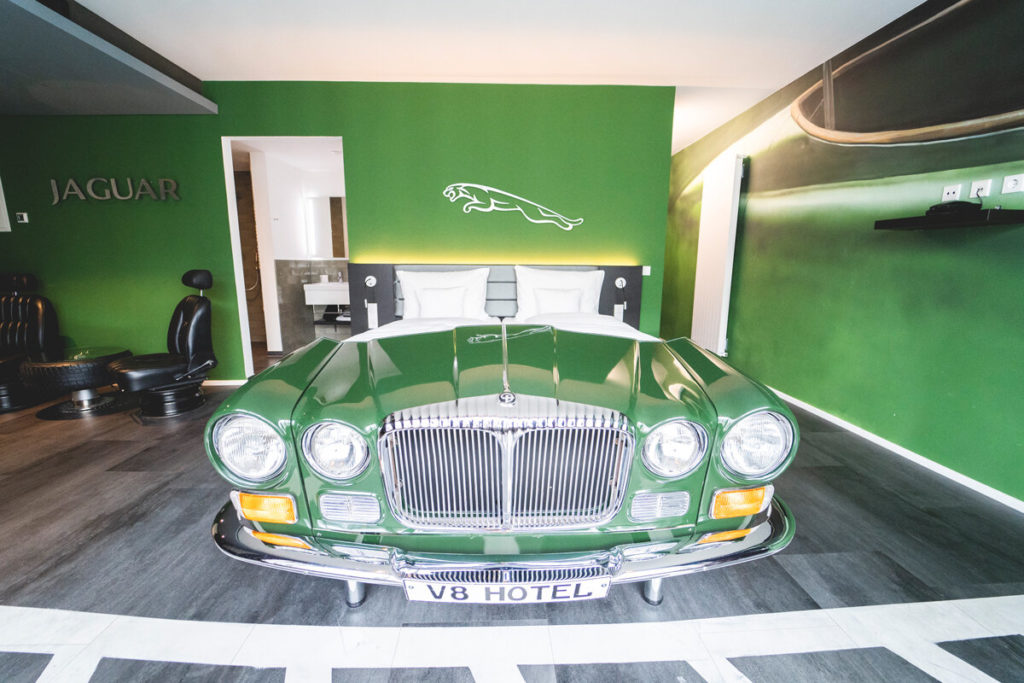 Stuttgart-Tips-Hotel-V8-Motorworld-Themed-Room