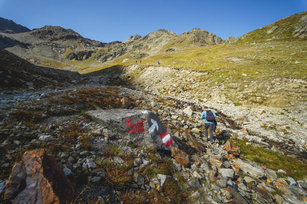 Sulzkogel-Wanderung-Wanderweg-Geroell-Gestein