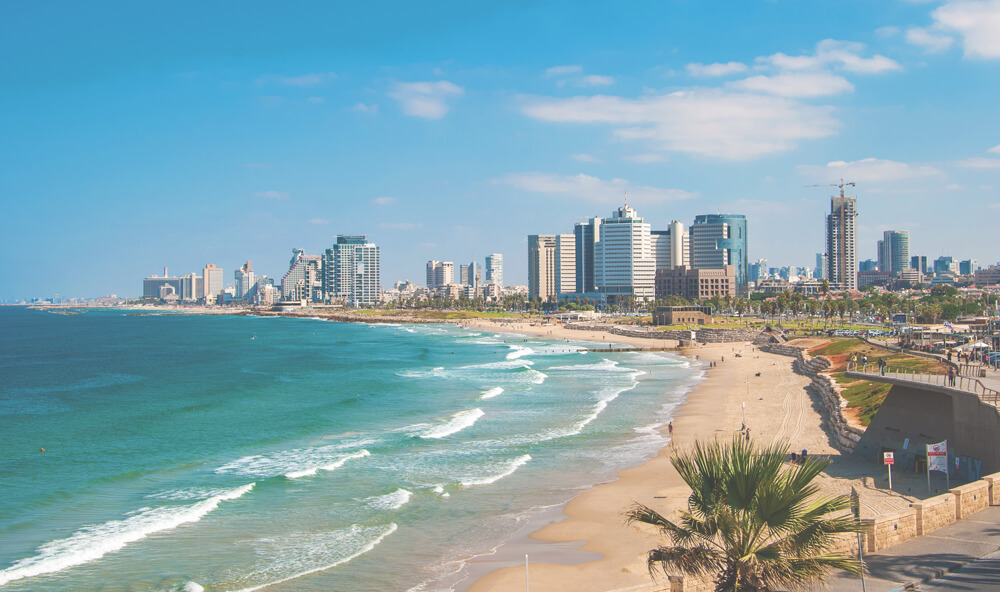 Tel-Aviv-Sehenswuerdigkeiten-Strand-Israel