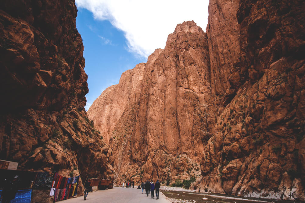 Sights in Morocco - Todra Gorge