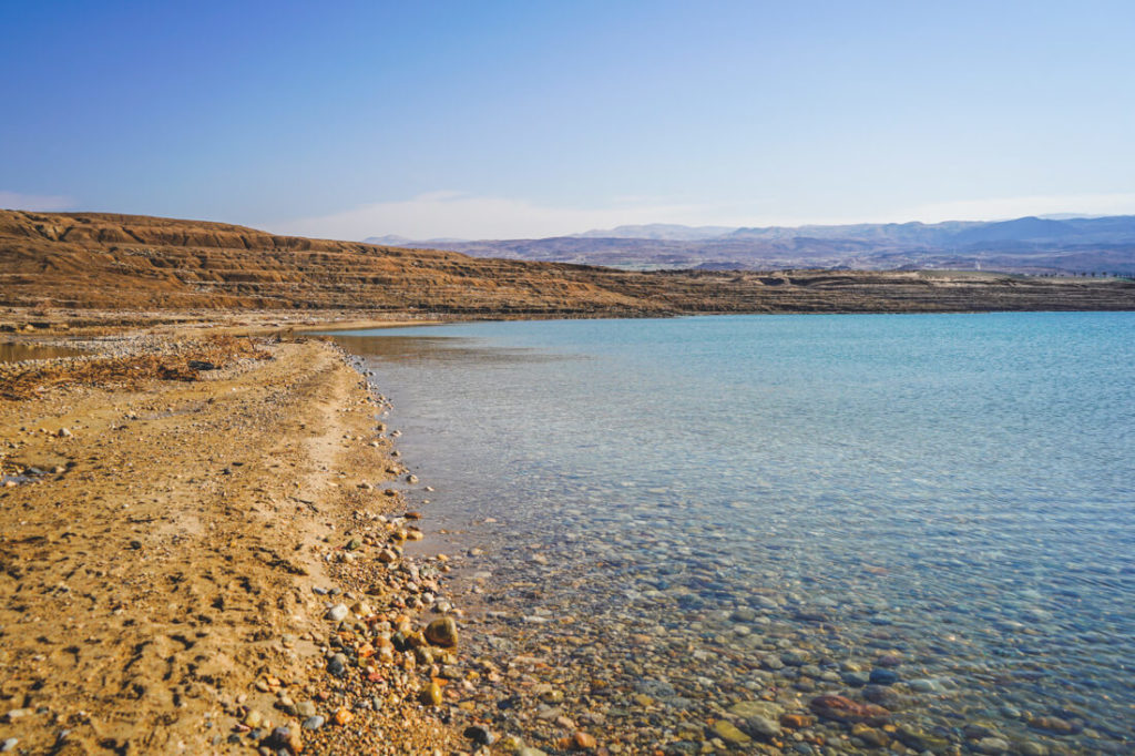 Totes-Meer-Jordanien-Wasser-Baden