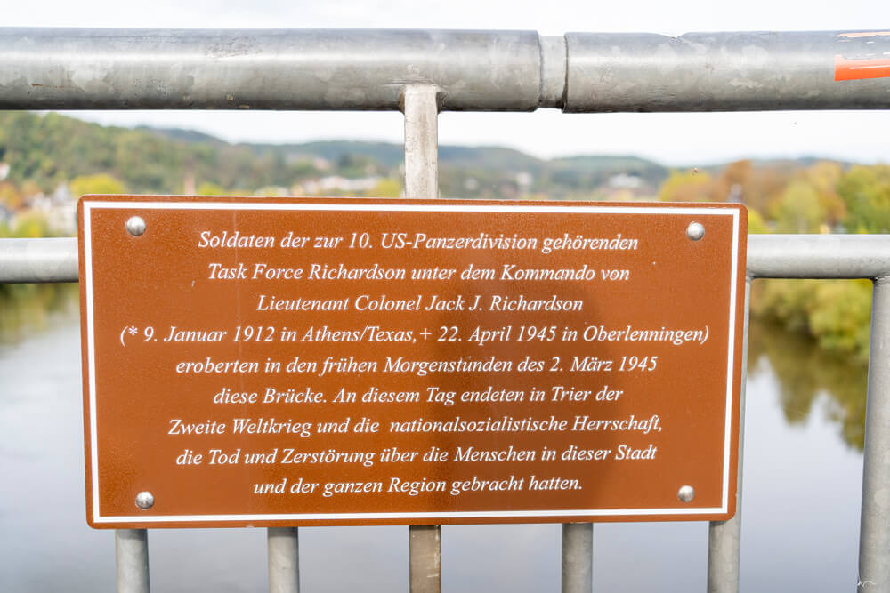 View from the Roman Bridge in Trier
