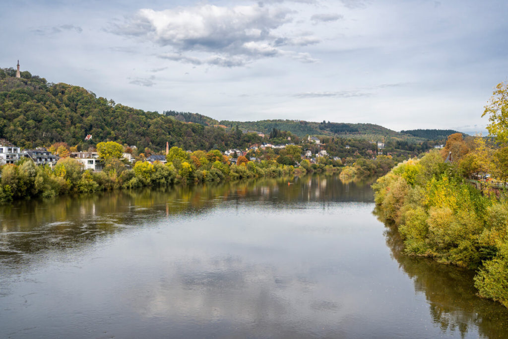 View from the Roman Bridge in Trier