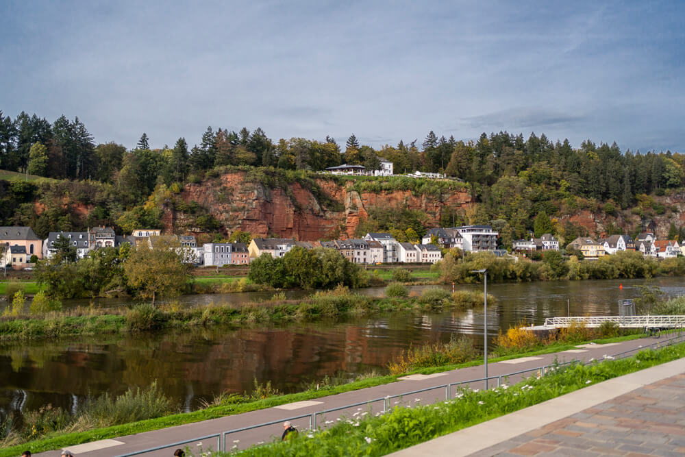 View over the Moselle in Trier