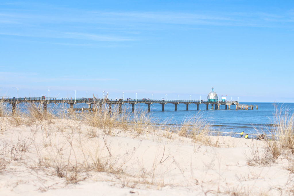 Usedom-Zinnowitz-Bruecke-Steg-Tauchgondel
