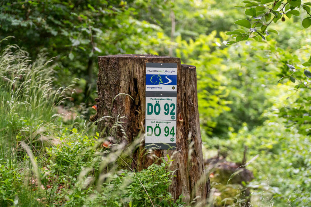 Auf Jägersteigen Frankenwald hike