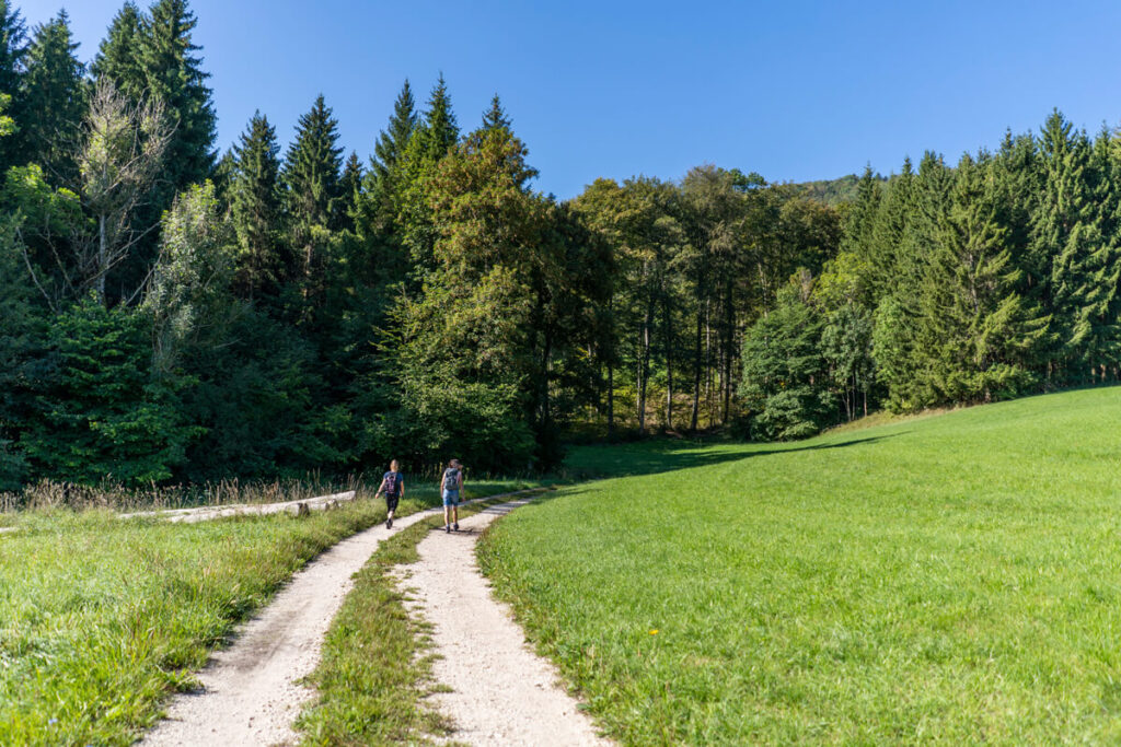 Wanderung Hossinger Leiter