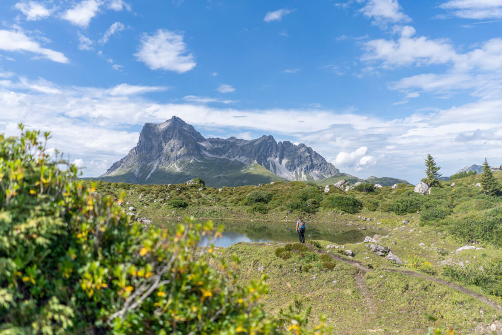 Karhorn via ferrata hike