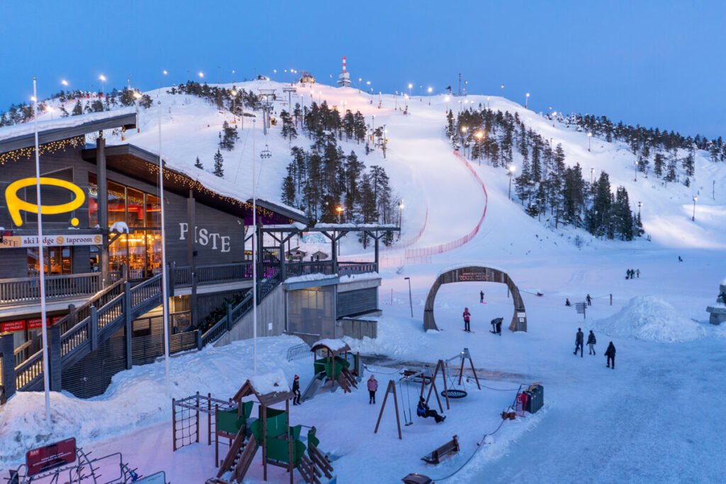 Ruka Winter Ski Resort, Finland
