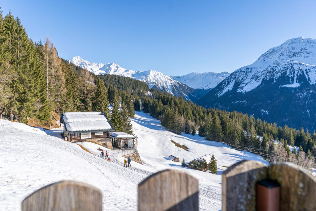 Montafon Winterwanderung Kristberg