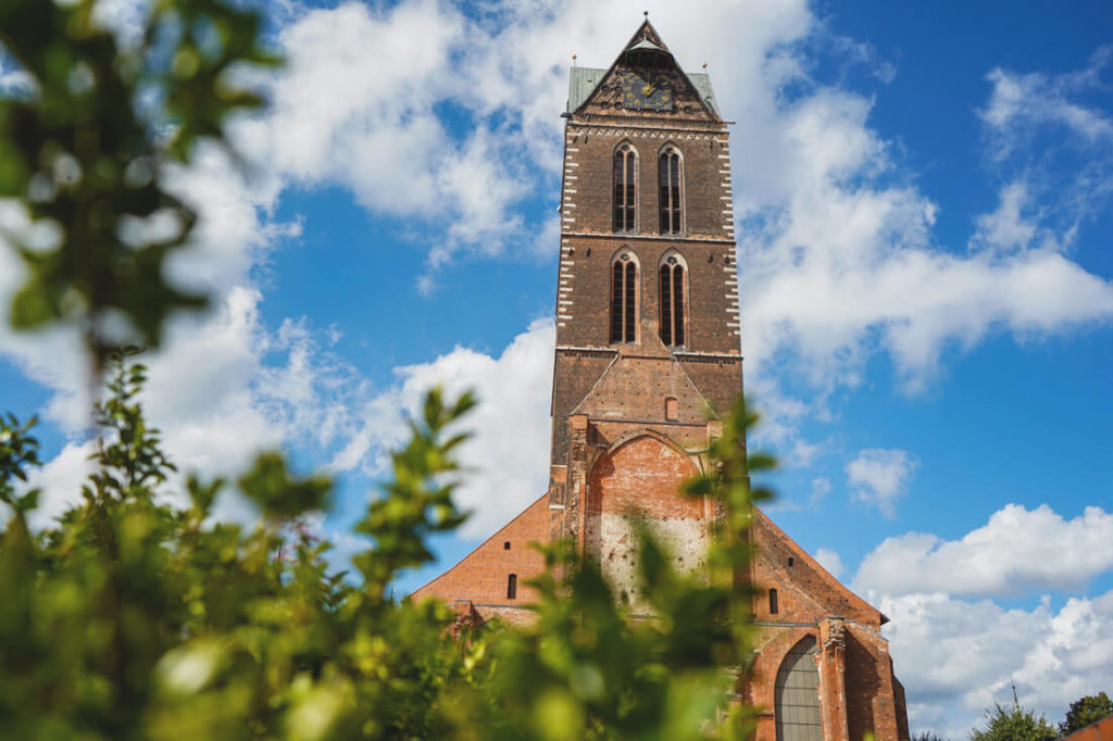 Wismar Sights St. Mary's Church Tower