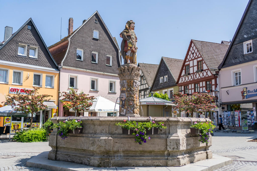 Zinsfelderbrunnen Holzmarkt Kulmbach
