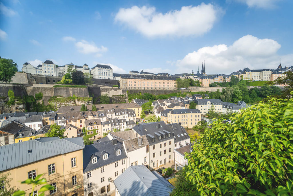 View Luxembourg Sights Lower Town Grund