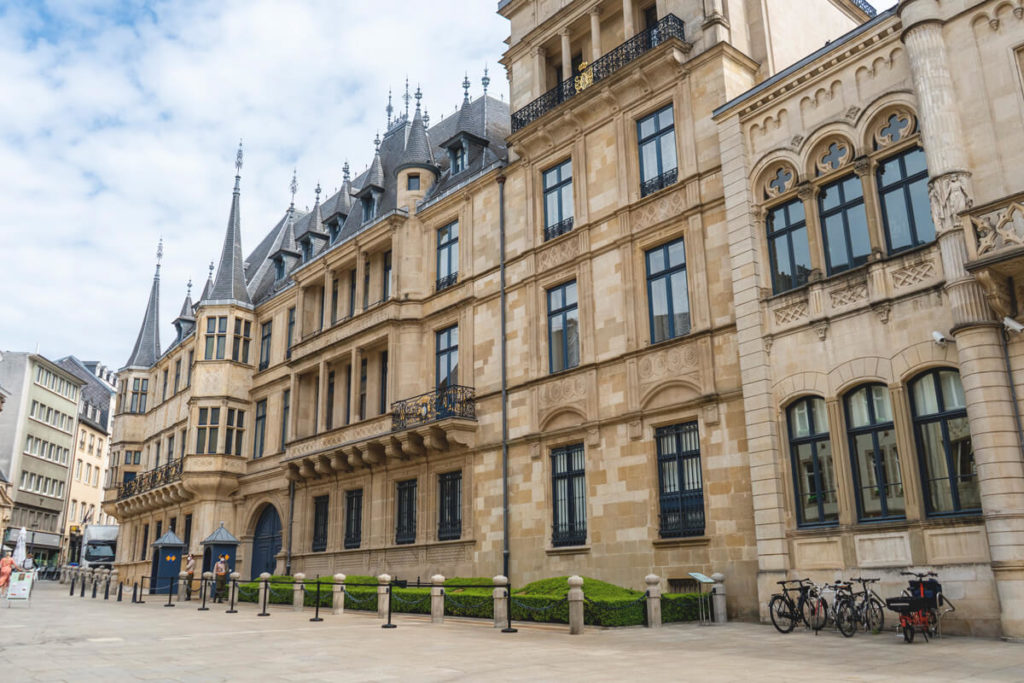Luxembourg Sights Grand Ducal Palace Old Town