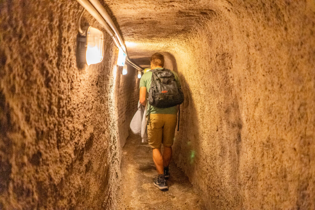 Historische Felsengänge