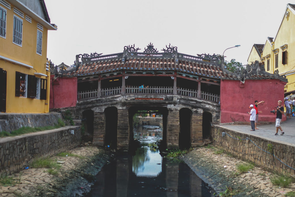 Japanese Bridge in Hoi An in Vietnam