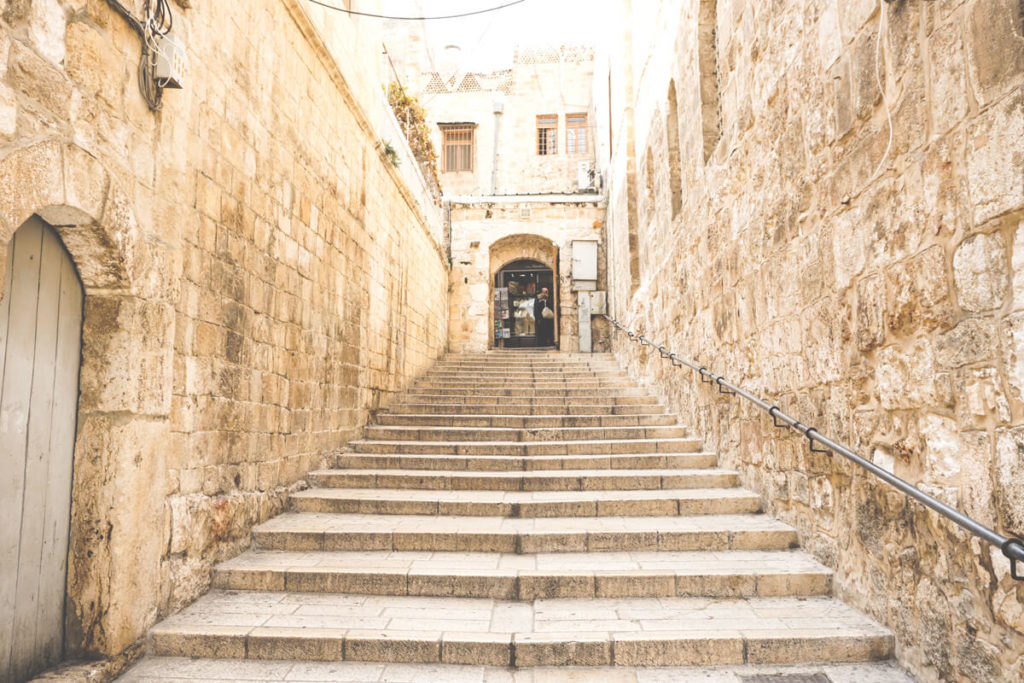 jerusalem-urlaub-tipps-christliches-viertel-treppe