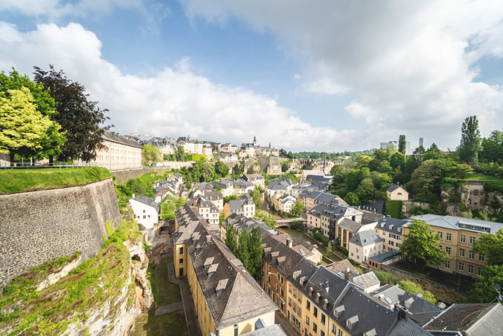 Luxembourg Sights Lower Town Grund