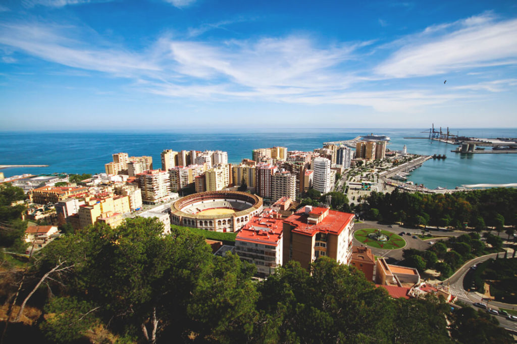 Malaga Sights Gibralfaro Castle View